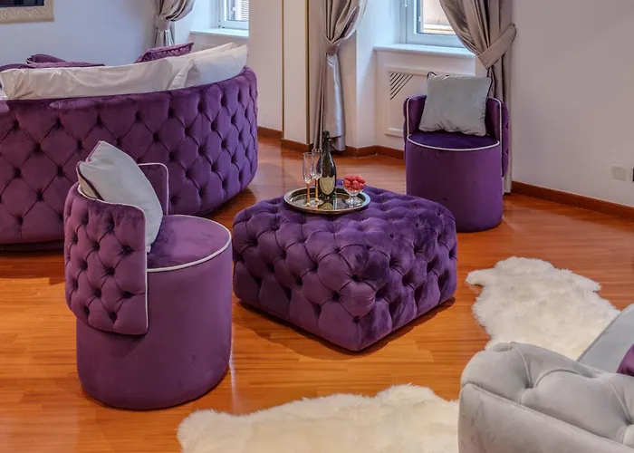 Spanish Steps Versace Style With Jacuzzi Apartment Rom